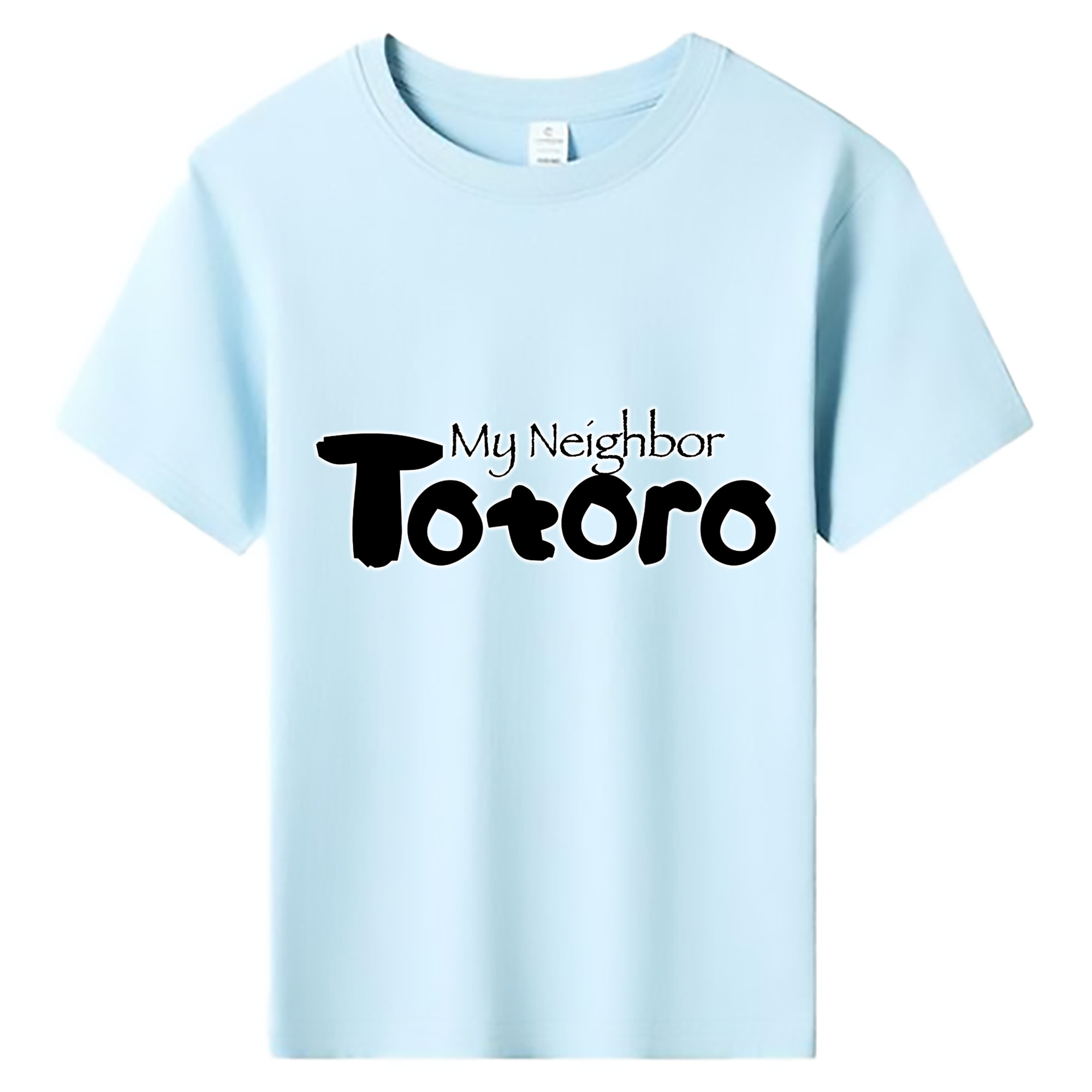（画像用） となりのトトロ 草壁メイ 草壁サツキ My Neighbor Totoro Satsuki Kusakabe Mei Kusakabe 綿100％キッズTシャツ（フロントプリント）